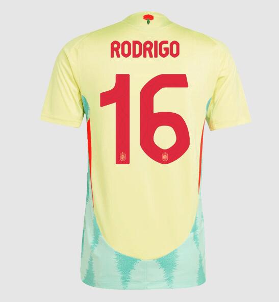 (image for) RODRIGO #16 Spain Home Jersey Player Version Euro 2024